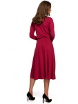 Dámske šaty S234 Cherry red - Stylove XXL-44 cherry
