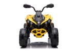 Mamido Detská elektrická štvorkolka Can-Am Renegade 180W 4x4 žltá