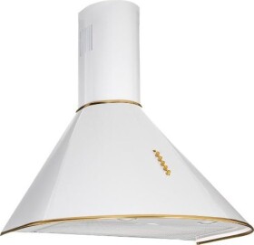 Akpo Chimney Hood Akpo WK-4 Dandys GOLD 60 cm 450 m3/h White