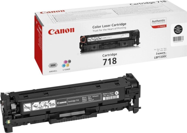 Canon CRG-718 Black Originál (2662B002AA)