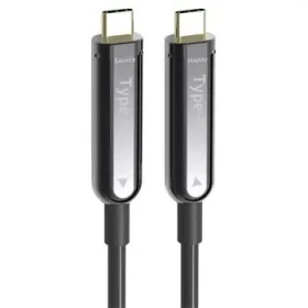 PremiumCord USB-C AOC kábel / Optický fiber video / 4K @ 60Hz / 30 m (8592220027285)