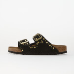 Tenisky Birkenstock Arizona Rivets Suede Leather Women Black EUR 38