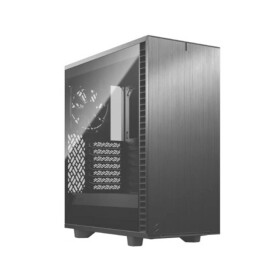 Fractal Design Define 7 Compact Dark TG čierna / skriňa / bez zdroja / 2x USB 2.0 amp; 2x 3.0 amp; 1x USB-C / priehľadná bočnica (FD-C-DEF7C-02)