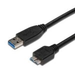 PremiumCord USB 3.0 kábel Alt;-gt;micro B prepojovací 5m / Super-speed 5Gbps (8592220007751)