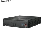 Shuttle XPC slim DH770 čierna / LGA1700 / 2xDDR5 / 1xSATA / 2x M.2 / 2x2.5GLAN / Bez OS (DH770)