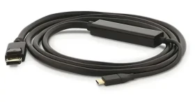 LMP USB-C - DisplayPort čierna / Kábel / 4K 60 Hz / 1,8 m (17092)