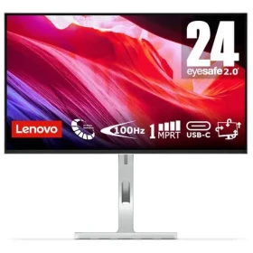 23.8" Lenovo L24m-4A sivá / IPS / 1920 x 1080 / 1ms / 250cd / 1500:1 / USB-C+HDMI / VESA (67BDUAC6EU)