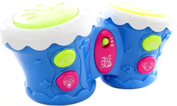 HUANGER Elektronické baby bubienky modré