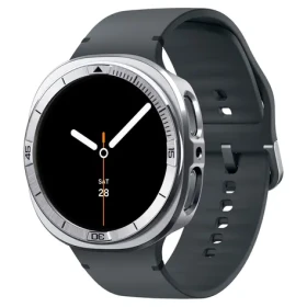 Spigen Bezel Tune Pro (Pilot) strieborná / Ochranný kryt / pre Samsung Galaxy Watch 9/8 44mm / nerezová oceľ (ACS10011)