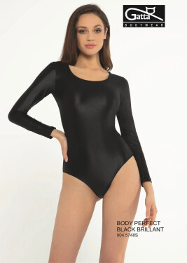 Dámske body Perfect Black Brillant 45748S Black - Gatta L černá