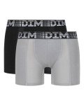 Pánske športové boxerky ks DIM 3D FLEX AIR LONG BOXER 2x DIM šedá