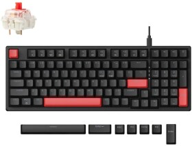 Keychron Keychron Lemokey X5 - US išdėstymas - Linear Raudona Switches (X5-A1) Mechaninė Žaidimų Klaviatūra