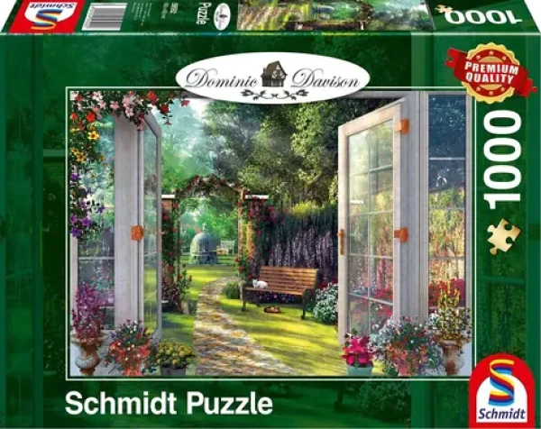 Schmidt Puzzle Pohľad do kúzelnej záhrady