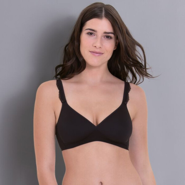 Mäkká podprsenka Selma s kosticami 5631 čierna - RosaFaia 001 black 95B