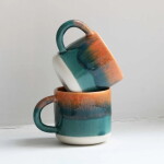 Studio Arhoj Porcelánový hrnček Vulkan 70 ml