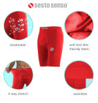 Cyklistické šortky Sesto Senso Thermo CL41 Red