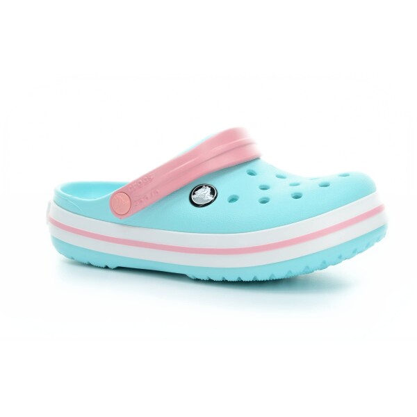 Šľapky Crocs Crocband Clog K - Ice Blue/white 30 EUR