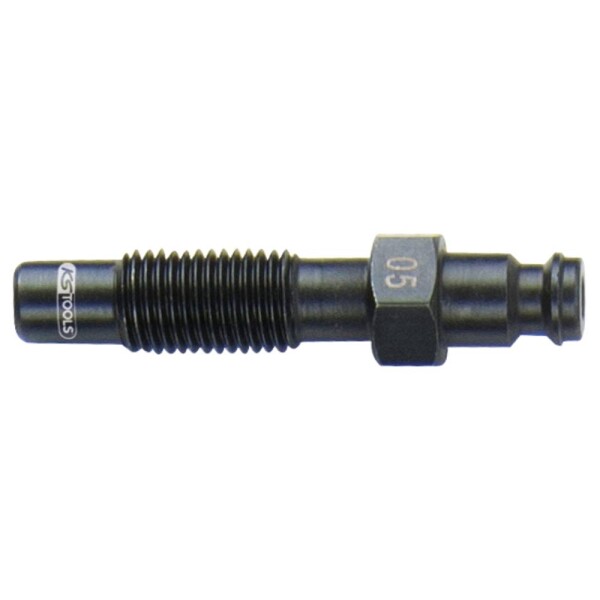 KS Tools 150.3666 Adaptér vstrekovača, M10x1,25 s vonkajším závitom, dĺžka 57 mm; 150.3666