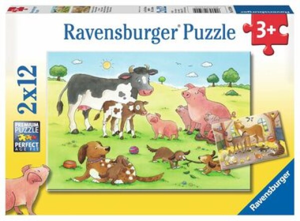 Ravensburger Šťastné zvieracie rodiny