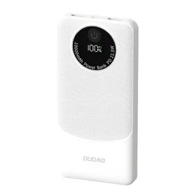 Dudao K12 10000mAh biela / Powerbanka / 22.5W / USB-A / USB-C