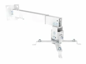 Equip Držiak projektora stropná/nástenná biela / Nosnosť 20 kg / Náklon -15° až 15° / Oceľ (650703)