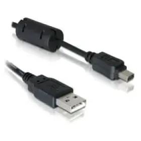 DeLock KÁBEL USB 2.0 mini typ Olympus 12pin dĺžka 1m (82417)