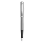 WATERMAN Impression Stainless Steel CT / Plniace pero / hrot F / modrá náplň / darčeková krabička (2225450)