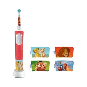 Oral-B Vitality Pro D103 Kids Lion King červená / Elektrická detská zubná kefka / oscilačná / od 3 rokov (Pro Kids Lion King)