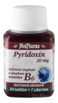 MedPharma PYRIDOXÍN 20 mg (vitamín B6)