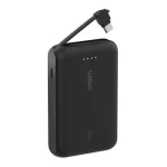 Belkin BOOST CHARGE PowerBanka 10000mAh + integrovaný kábel čierna / 20W PD / USB-C (BPB021hqBK)