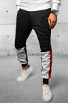 Pánské černé joggers tepláky Dstreet UX4105