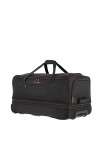 Cestovná taška na kolieskach Travelite Basics Wheeled duffle L Black/orange