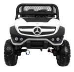 Mamido Detské elektrické auto Buggy 4x4 Mercedes-Benz Unimog biele