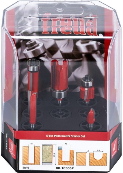 Cometic SET Frezów 88-10506P 5PC PALM
