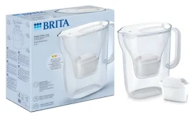 Brita Style Essential biela / Filtračná kanvica / MAXTRA Pro Pure Performance / nádržka 2,4 l / filtrovaná voda 1,4 l (1058040)