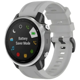 Beline Watch 2 šedá / Remienok pre smartwatch / Garmin Fenix 5S/6S/7S/8/Instinct 2S / 20 mm / silikón (05908047991273)