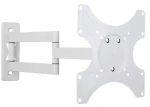 Techly Nástenný držiak pre TV LCD|LED|PDP dvojkĺbový 19-37 25 kg / VESA / biela (023820)