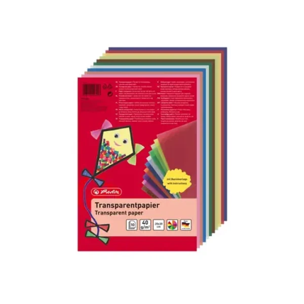 Herlitz Transparentný papier / 10 listov / priehľadná (246413)