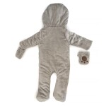 Pidilidi Zimná dojčenská kombinéza PD1168-11 Beige - 68/74 | 6-9m