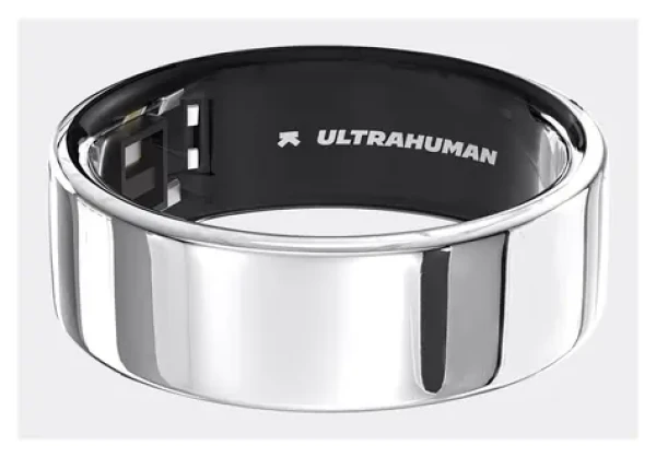 Ultrahuman Ring Air strieborná veľ. 9 / Chytrý prsteň (UHRA-AS-09)
