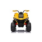 Mamido Detská elektrická štvorkolka Fast Wheel 4x4 žltá