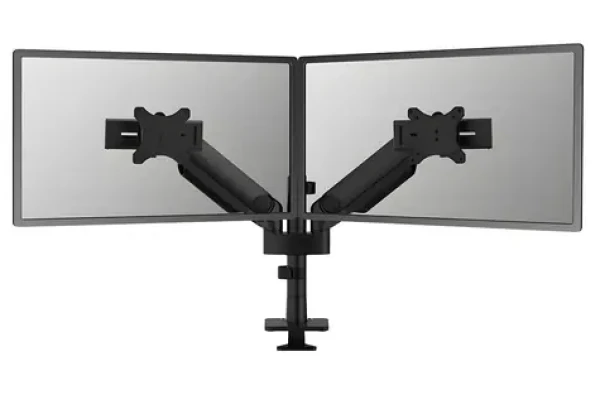 Neomounts TIS DS65S-950BL2 čierna / Stolný držiak pre 2 monitory / veľkosť 24-34" / VESA 75x75-100x100 / nosnosť 11 kg (DS65S-950BL2)