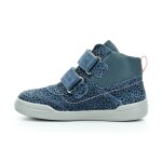 Superfit Superfree Nappa Hellblau/Lila členkové barefoot topánky 20 EUR