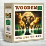 Wooden City Drevené puzzle Slonia sny 2000 dielikov