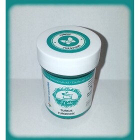 Gélová farba (Turquoise) tyrkysová 35 g - Food Colours - Food Colours