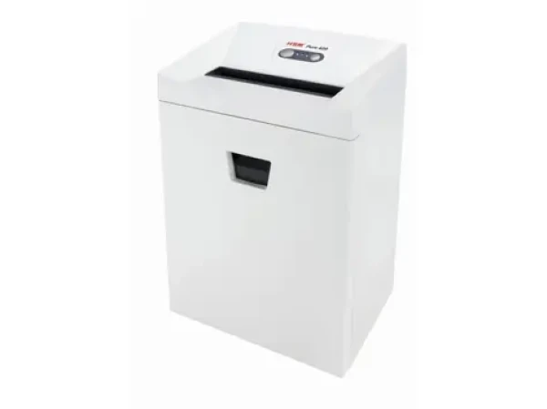 HSM skartovačka Pure 420 rez 4.5x30 biela / A4 / veľkosť rezu 4.5x30mm / 35l / 15 listov / stupeň utajenia (DIN) P-4 (2343111)