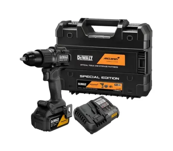 DeWalt DCD86MP1T-QW McLaren / Aku príklepová vŕtačka / 18V (DCD86MP1T-QW)