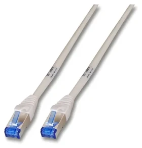 EFB CAT6a S/FTP 1m šedá / Patch kábel / RJ-45 / 10 Gbit / s / PVC (K5535GR.1)