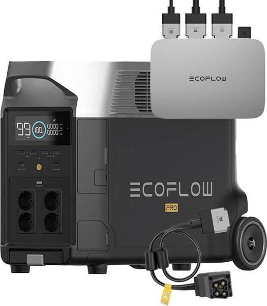 EcoFlow Stacja zasilania Delta Pro + PowerStream 3600 Wh