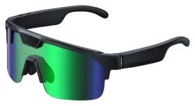 Zeblaze Q01 zelená / Športové okuliare / Kamera 8 MP / AI asistent / Bluetooth 5.3 (Q01-Green)